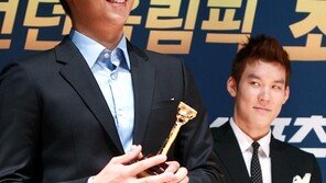 [포토] 박태환, ‘역시 멋진 용대 형~’