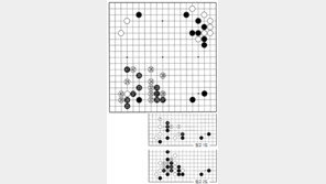 [바둑]제56기 국수전… 실착 28… 호착 37