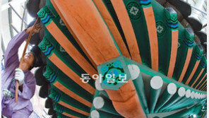 숭례문 단청 시작… 연말 완공