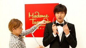 이민호 밀랍인형, 상하이 마담투소에 전시