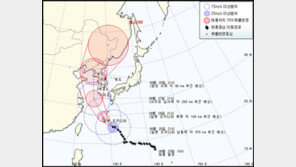 태풍 볼라벤 위력… “예상 경로대로라면 루사·매미급 피해 우려”