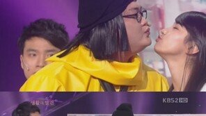 ‘개콘’ 김준현, 수지에 기습키스 ‘男팬 멘붕’