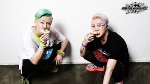 힙합듀오 크리스피크런치, 첫 정규앨범 ‘크크타임’ 재킷 공개