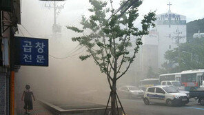 부산지하철 대티역서 화재…30여명 병원 후송