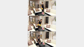 고나은, 파격 패션… ‘속이 훤히 보이는 사모님룩!’