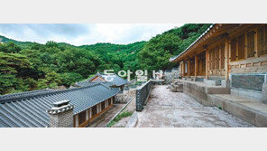 인왕산을 거닐어 석파정 다다르니 이중섭이 반기네