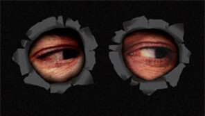 은행이 당신의 계좌를 엿보고 있다