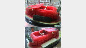 수박 람보르기니 등장… “가격은 측정불가”