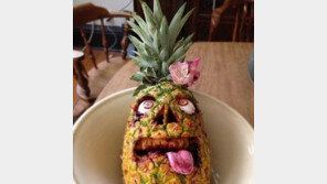 무서운 파인애플 “너무 무서워 식욕 안생기네”