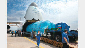 러시아서 온 나로호 3차발사용 로켓