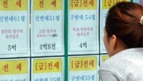 가을 이사철 앞두고 세 번 우는 세입자