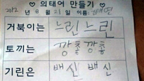 이광수 사과, 기린의 의태어 ‘배신배신’ 알고 보니…