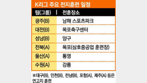 B그룹들, 전훈에 운명 걸다