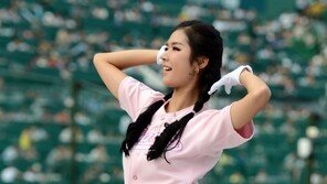 [포토] 치어리더, 각선미 강조하며 ‘흔들흔들’