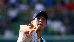 [포토] 김현우, 레슬링 금메달리스트 다운 직구