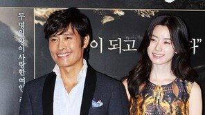 [SD포토] 이병헌-한효주, 구릿빛-우윳빛 대비 피부 눈길