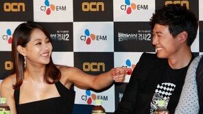 [포토] 이영아, 연정훈에 깜짝 삿대질…왜?