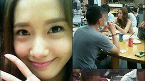 윤아 학생식당서 포착… “개강 스트레스 한 번에 날렸다”