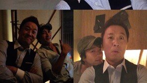  정준하, 권상우-송승헌과 셀카 ‘합성 같은 머리 크기 차이’ 大굴욕 