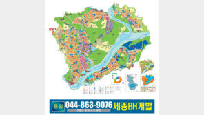 세종BH개발, 세종시 주거 생활권 인접토지 22필지 분양