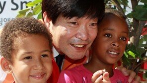 [포토] ‘아빠미소’ 손현주, ‘아이들이 보물 그 자체!’