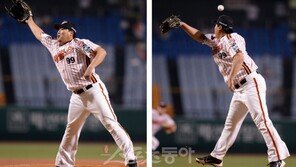 [포토] 류현진, 살 뺏으면 잡았으려나?