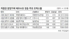 전문가들이 꼽은 ‘노른자위 오피스텔’은?