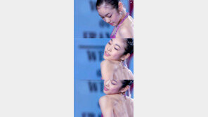 김연아, 등 근육 깜짝 공개 ‘섹시 절정’