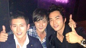  송승헌-장동건-고수, ‘광해’ 뒷풀이서 나란히 ‘최고의 사기 셀카’