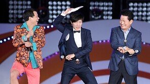 [SD포토] 송영길 인천시장, 싸이 말춤 ‘젋은 감각 인증’