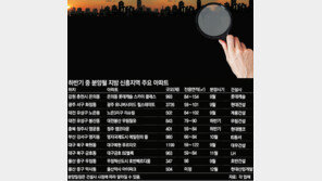 부산 광주 울산 신흥주거지 뜬다