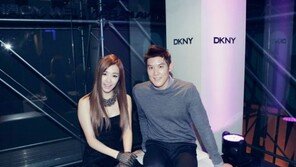 ‘동갑내기’ 박태환-티파니, 연인같은 셀카