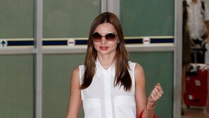 [포토] ‘내한’ 미란다 커, 환상 바디라인 ‘상큼 각선미’