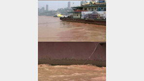 핏빛 양쯔강, 사태에 中 시민들 ‘공포’…대체 무슨 일?