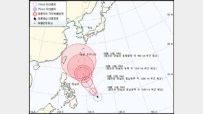 16호 태풍 ‘산바’ 발생…‘추석 태풍’ 가능성 주목