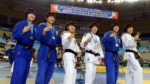 여자유도의 미래 밝힌 왈가닥 소녀들