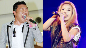 동갑 가수 싸이·렉시 “친구야, 넌 내 스타일”