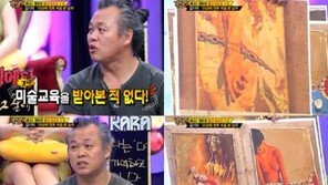 김기덕 감독, 프랑스 시절 수준급 그림 “미술 교육 받아 본 적 없어”