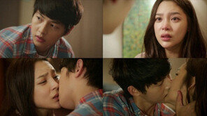 ‘차칸남자’ 송중기-박시연, 애틋한 ‘눈물의 키스’