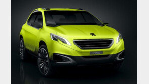 푸조, 주크 대항마 소형 SUV 콘셉트 카 공개