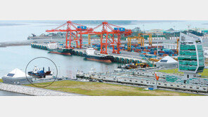 [인천/경기]아라뱃길 갑문 들어서는 발전설비 운송선