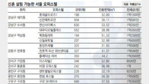 [Home&Dream]역세권+편의시설 다양… 신혼부부 오피스텔에 둥지튼다