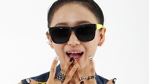 [SD포토] EXID LE, 파워 래퍼 ‘반전 깜찍 포즈!’