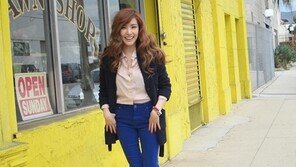 티파니 LA 직찍 화제, “눈웃음보다 자꾸 몸매에 눈길이~”