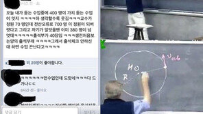 출석체크 포기 교수님-미대 나온 교수님, 누리꾼 관심 ‘폭주’