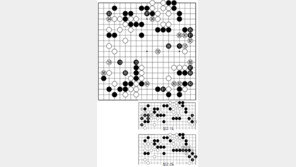[바둑]제56기 국수전… 흑의 조심스러운 운영 