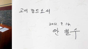 안철수, 오전에 광주 5·18 묘역 참배해서…