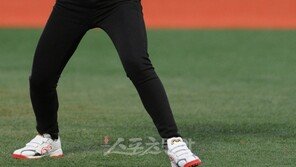 [포토] 최희 아나, 프로선수 못지 않은 시구 자세
