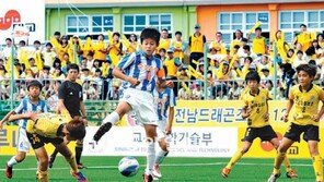 축구 꿈나무들의 열전 전국 초등리그 후끈