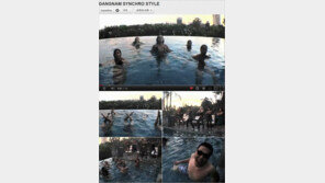 싸이 수중 말춤, 수영복 여성들과 함께, “물속에서도 식지 않는 화끈함!”